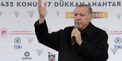 Erdoğan, Diyarbakır'da HDP'ye yüklendi