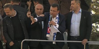 Erzurum’da İmamoğlu mitingi sonrası otobüse taşlı saldırı