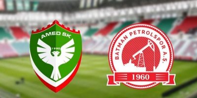 Amedspor Play-Off'a çıktı, Batman Petrolspor küme düştü