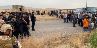 Abluka altındaki Mahmur'a hendek kazılıyor!