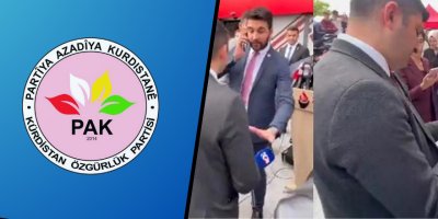 PAK: Zafer Partisi’nin Kürdistan 24  TV Muhabirleri’ne Müdahalesini Kınıyoruz