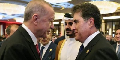 Neçirvan Barzani, Erdoğan için düzenlenen törene katıldı