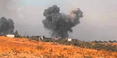 Suriye ve Rusya'dan İdlib'e ortak hava saldırısı