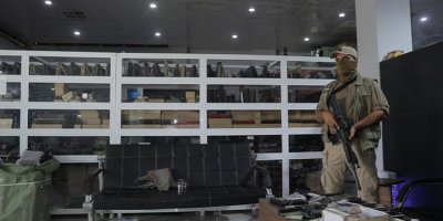 Erbil’de gizli bir silah deposu ele geçirildi