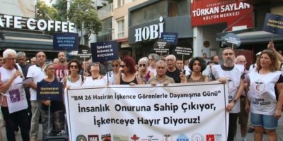 Hak örgütleri İzmir’den seslendi: İşkenceyi teşvik eden söylemden vazgeçmeli