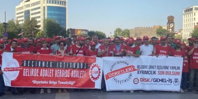 Diyarbakır'da zam protestosu: Cebimize uzanan elleri uyarıyoruz