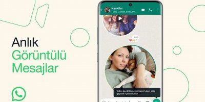 WhatsApp yeni özelliğini tanıttı: Görüntülü mesajlar