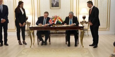 Kürdistan Bölgesi ile İngiltere arasında ortak mutabakat zaptı
