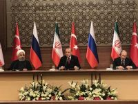 Türkiye-Rusya-İran zirvesi sona erdi..Zirve sonrası açıklama yapılıyor