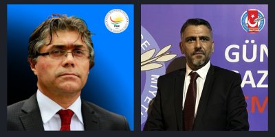 PWK Genel Başkanı Mustafa Özçelik, GGC'nin yeni başkanı Felat Bozarslan’ı Kutladı