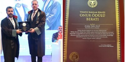 TBB Onur Ödülü Tahir Elçi’ye verildi
