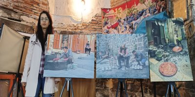 Sinemacı ve fotoğraf sanatçısı Arzella Bektaş, kalaycılık üzerine kısa belgesel çekti