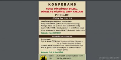 KÜRT-KAV Yerel Yönetimler konferansı düzenliyor