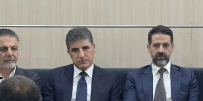 Neçirvan Barzani ve Kubad Talabani Dizayi'nin taziyesine katıldı