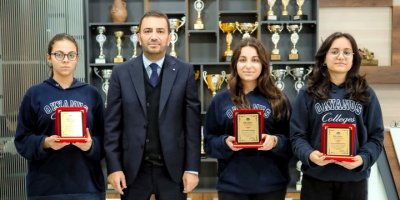 Okyanus'lu gençler Diyarbakır'a altın madalya getirdi