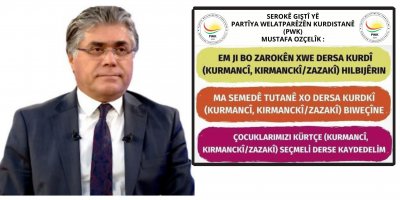 PWK Genel Başkanı Mustafa Özçelik: Kürtçe seçmeli derse başvuru süresi uzatılmalıdır