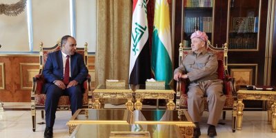 Başkan Mesud Barzani, Bağdat’tan gelen heyetle seçimleri görüştü
