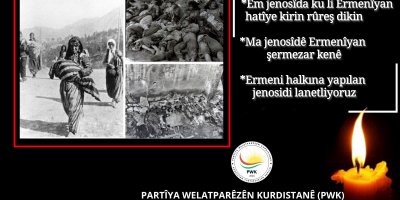 PWK: Ermeni Halkına Yapılan Jenosidi Lanetliyoruz