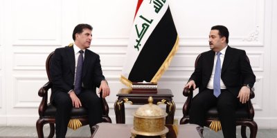 Neçivan Barzani, Bağdat’ta Iraklı yetkililerle bir araya geldi
