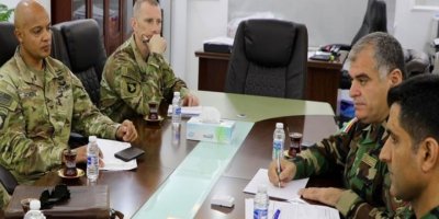 ABD heyeti ile Peşmerge Bakanlığı yetkilileri görüştü