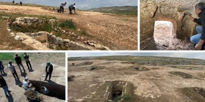 Adıyaman Tharsa Antik Kenti’nde oda mezar bulundu