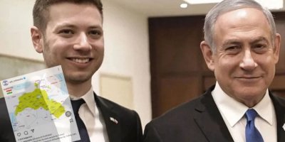 Netanyahu'nun oğlundan Kürdistan paylaşımı