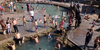 Diyarbakır Anzele’de bayram izdihamı