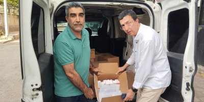 Eczacılar Odası’ndan yangın bölgesine ilaç ve serum desteği