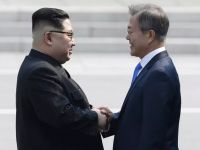 Kuzey Kore ile Güney Kore liderleri ortaklığa imza attı