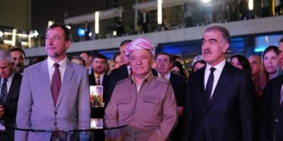 Fransa Milli Günü Mesud Barzani'nin katılımıyla anıldı