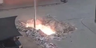 Mardin’de yüreklerin ağza geldiği an…