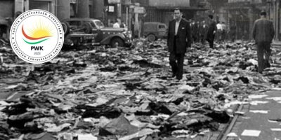 PWK: 6-7 Eylül 1955’te Gerçekleştirilen Irkçı Saldırıları Lanetliyoruz