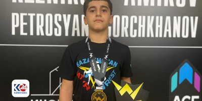 Kazakistanlı Kürt güreşçi dünya şampiyonu oldu