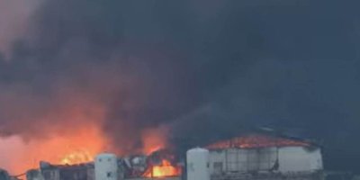 Süleymaniye’de yangın