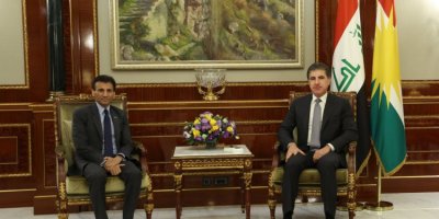 Neçirvan Barzani BM Genel Sekreteri'nin Irak Özel Temsilcisi ile görüştü