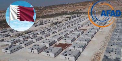 EFRİN- AFAD ile Katar, ithal Araplar için yeni bir köy daha kurdu!