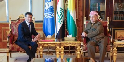 Başkan Barzani BM Irak Temsilcisi'yle Suriye'deki durumu görüştü
