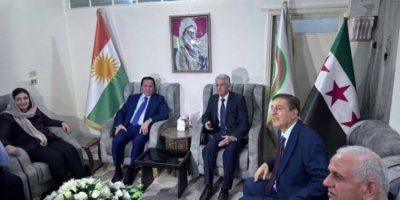 Başkan Barzani'nin Temsilcisi ENKS ile görüştü