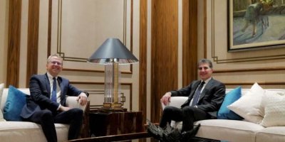 Neçirvan Barzani ile Fransız Büyükelçi, Suriye’deki Kürtlerin birliğini görüştü