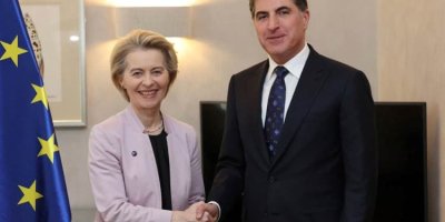 Neçirvan Barzani , AB Komisyonu Başkanı von der Leyen ile bir araya geldi