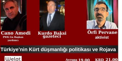"Türkiye'nin Kürt Düşmanlığı Politikası ve Rojava" Konusu Tartışıldı