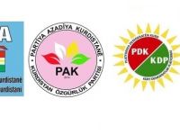 4 Kürt partisi seçime dair kararını açıkladı!