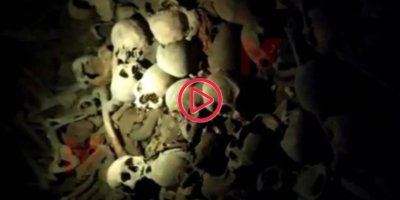 İlk kez görüntülendi: Nusaybin’de bir kilisede toplu kemikler bulundu