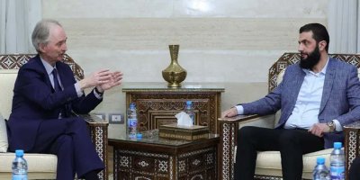 BM Suriye Özel Temsilcisi: Şaraa ile Suriye'deki durumu görüştük