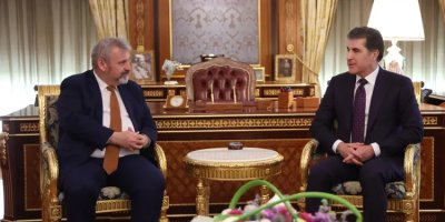 Neçirvan Barzani ile Thomas Seiler ile görüştü