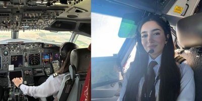 Kürt kızı hayallerini göklere taşıdı: 24 yaşında pilot oldu, 45 ülkeye uçtu