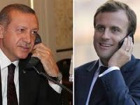 Erdoğan'la Macron Suriye'yi görüştü