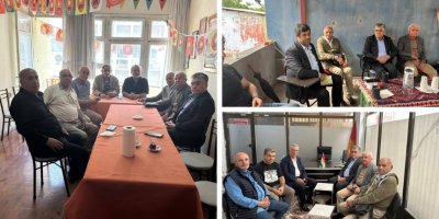 PWK Genel Başkanı İzmir'de PSK, HAK-PAR ve KED-DER'i Ziyaret Etti