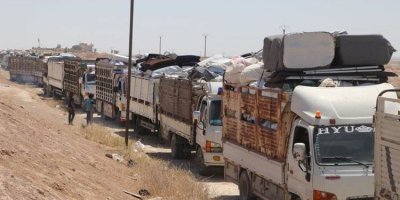 Rojava’daki kamptan 46 aile daha gönüllü olarak Deyrezzor’a döndü