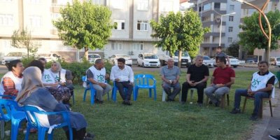 Diyarbakır Rojava Parkı'nda uyuşturucu nöbeti sona erdi Diyarbakır Rojava Parkı'nda uyuşturucu nöbeti sona erdi